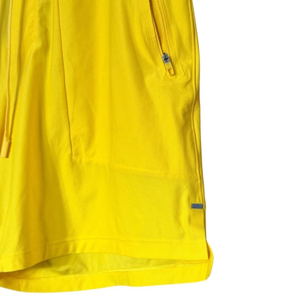 Lululemon License to Train Linerless Yellow Pique Short 7" - Picture 4 of 9